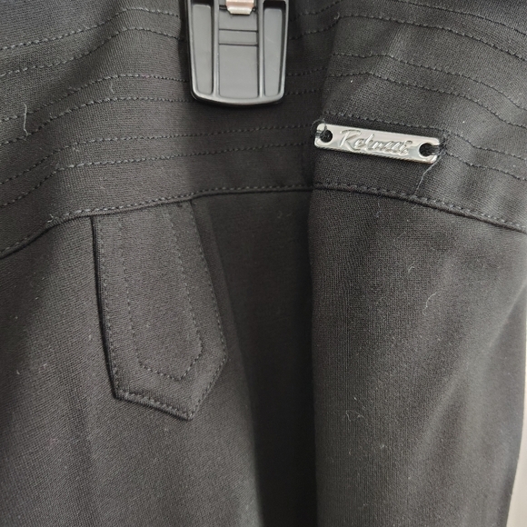 Rekucci Woman Secret Figure Tummy Control Boot cut Black Pants 24wp - Picture 4 of 10